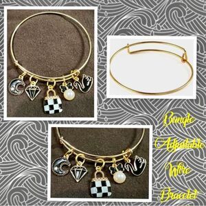 Women's  Bangle Adjustable Wire Bracelet